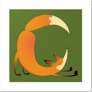 Animal Alphabet C - Fox Posters and Art